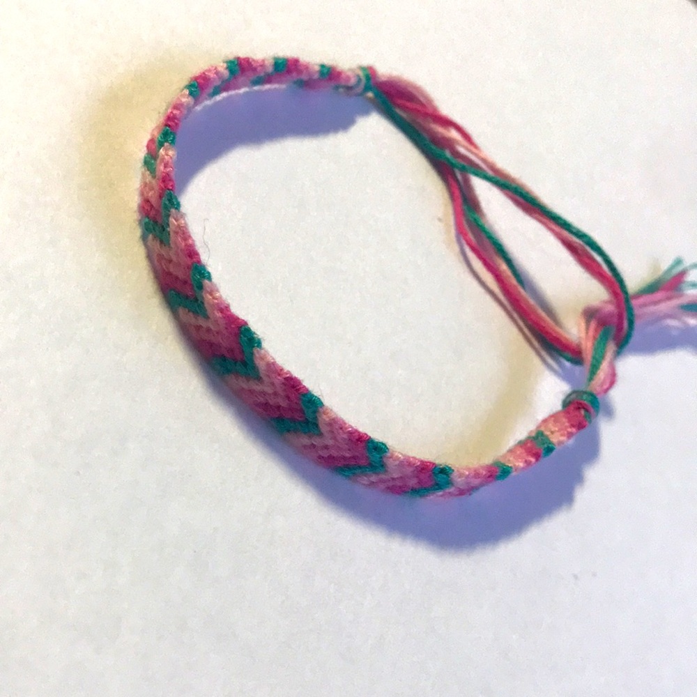 Mermaid color friendship bracelet